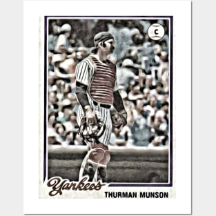 Thurman Munson: 1978 Flashback Champs Posters and Art